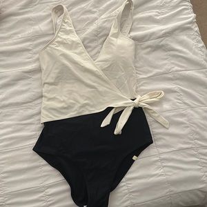 Summersalt Long Torso Perfect Wrap One Piece